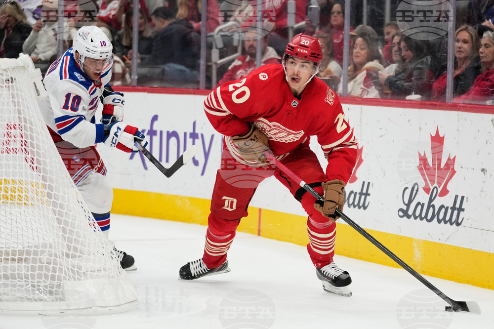 Rangers Red Wings Hockey