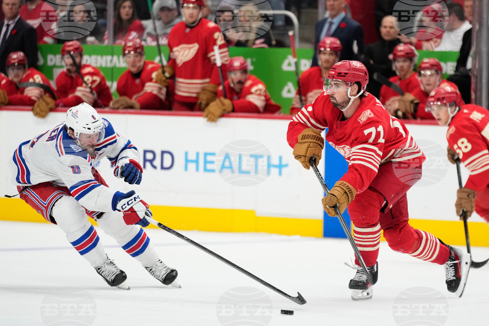 Rangers Red Wings Hockey