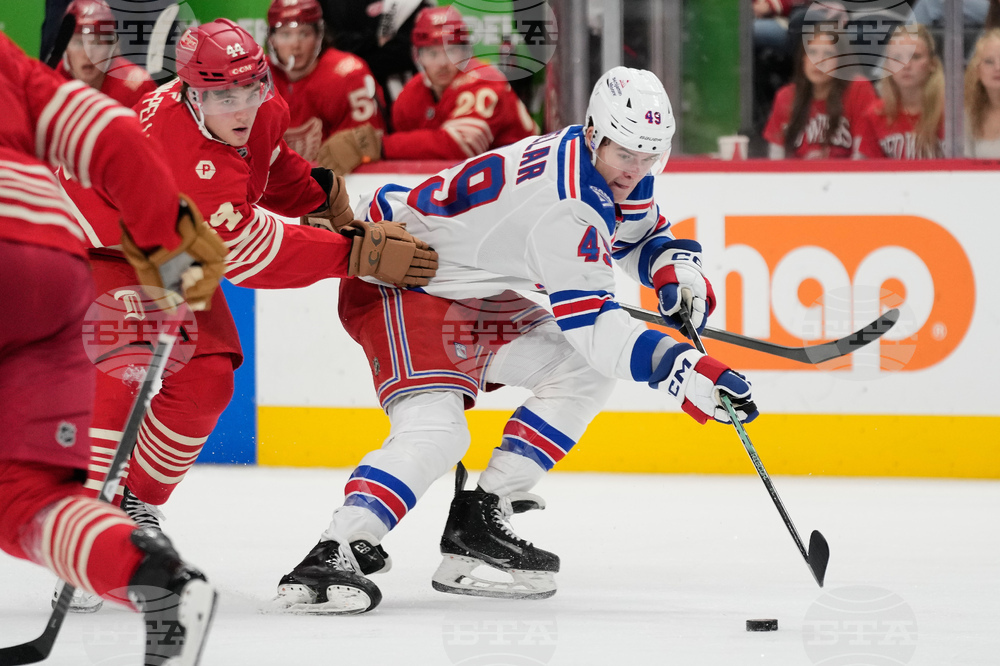 Rangers Red Wings Hockey