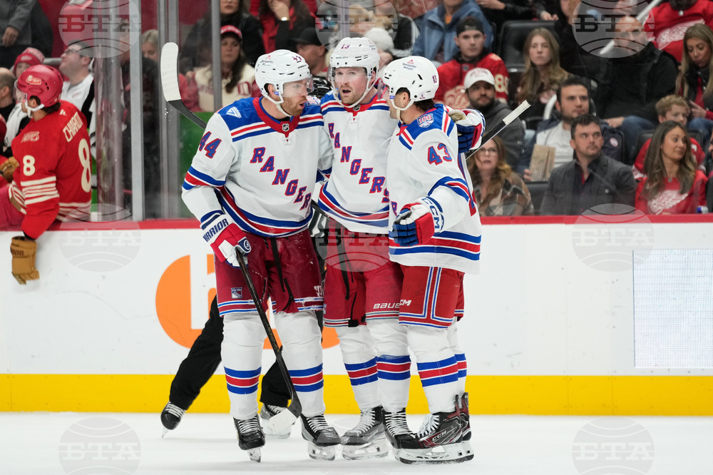 Rangers Red Wings Hockey