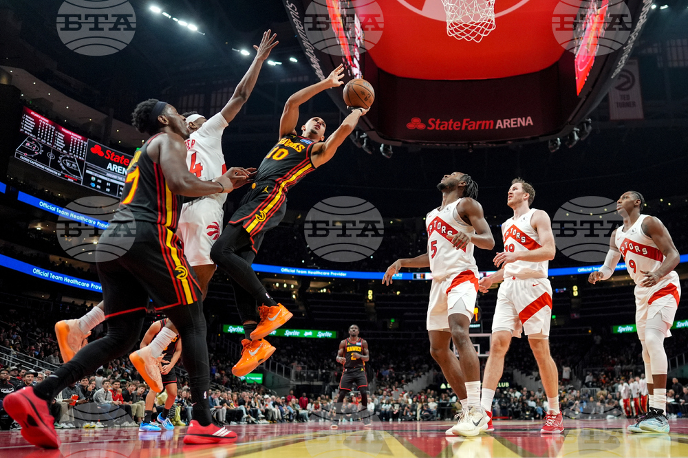 Raptors Hawks Basketball