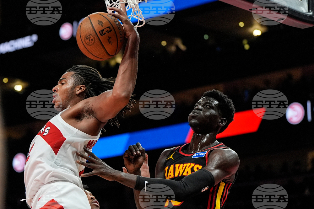 Raptors Hawks Basketball