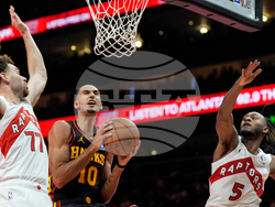 Raptors Hawks Basketball