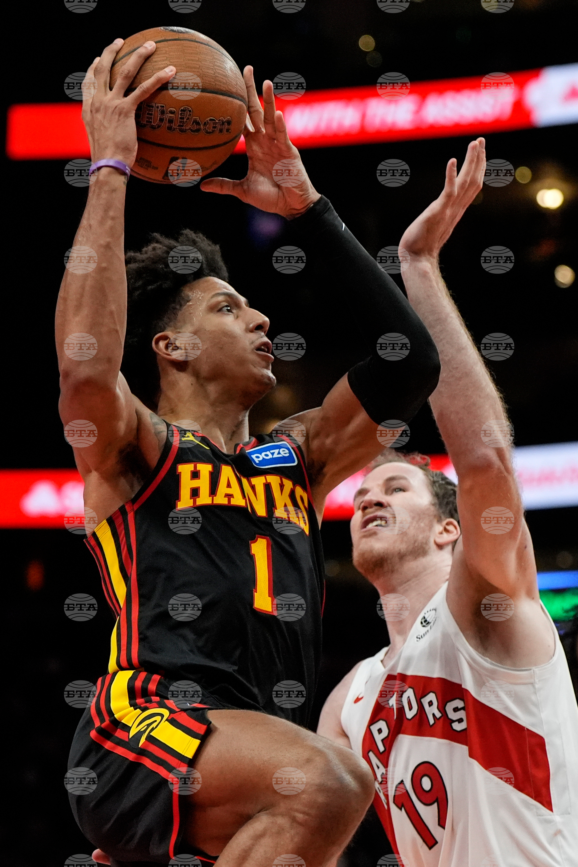 Raptors Hawks Basketball