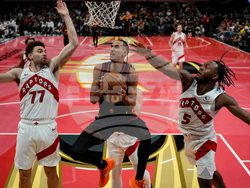 Raptors Hawks Basketball