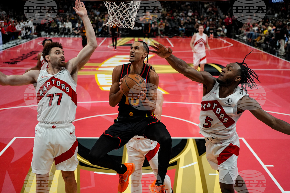 Raptors Hawks Basketball