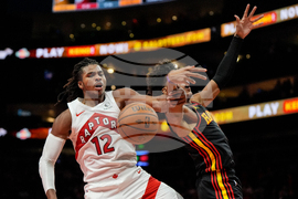 Raptors Hawks Basketball