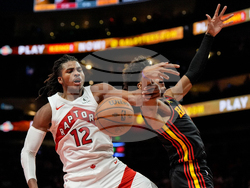 Raptors Hawks Basketball