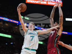 Hornets Heat Basketball