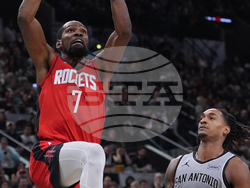 Rockets Spurs Basketball
