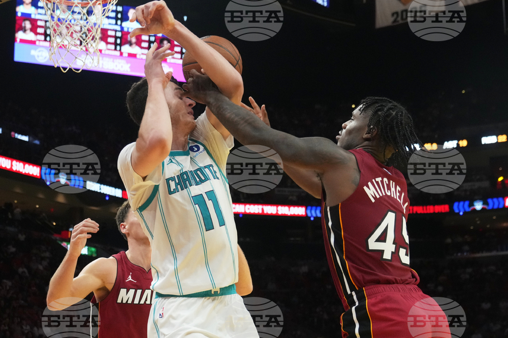 Hornets Heat Basketball