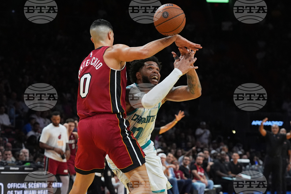 Hornets Heat Basketball