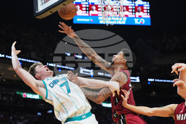 Hornets Heat Basketball