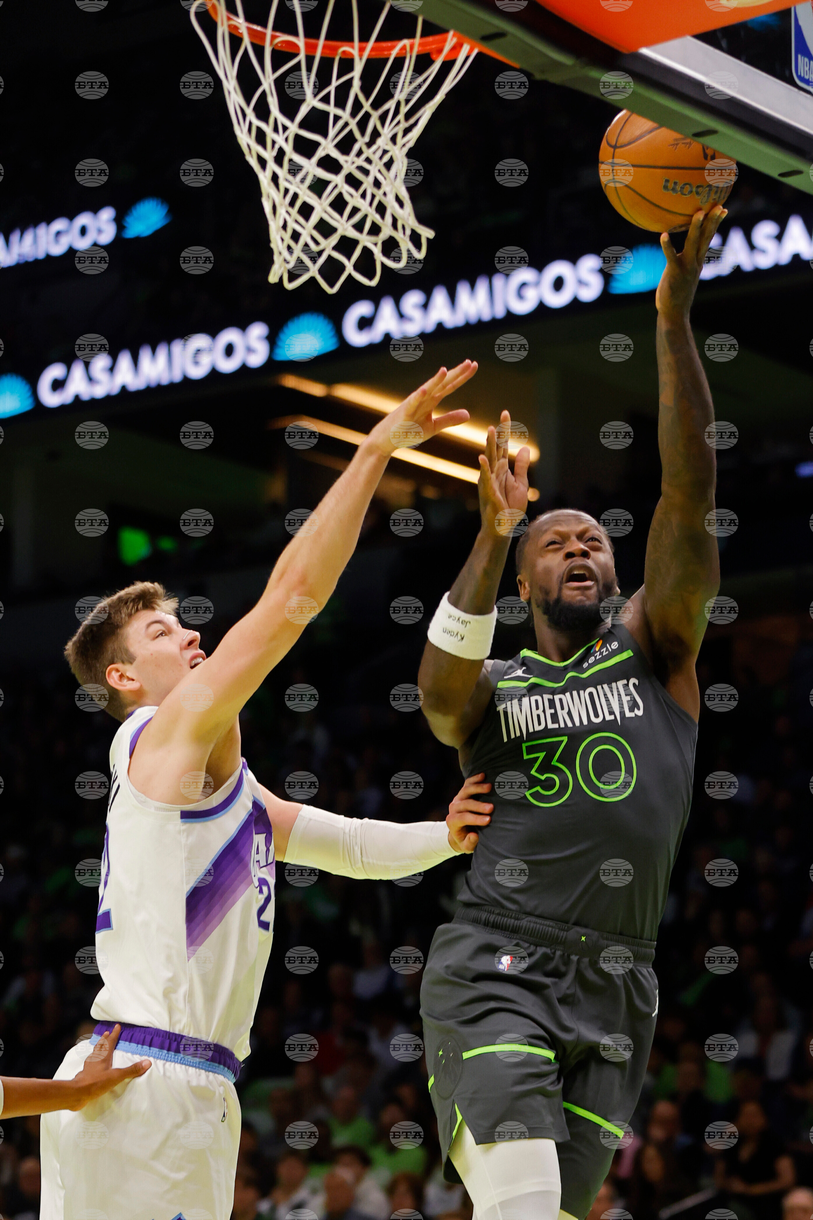 Jazz Timberwolves Basketball