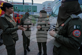 Pakistan Women Firefighters