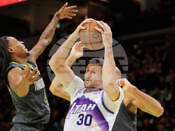 Jazz Timberwolves Basketball