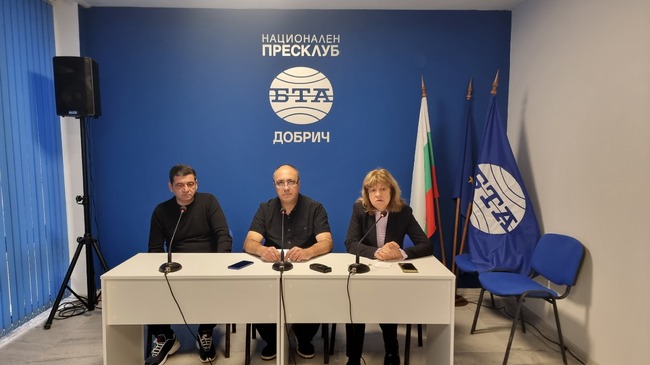 Пресконференция на политическо движение "Социалдемократи" в Добрич