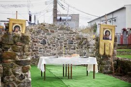 Село Дебелт - 1160 години от покръстването на българския народ - благодарствен молебен