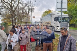 Село Поликраище - Протест срещу липсата на вода и ток