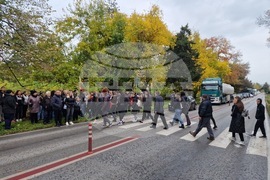 Село Поликраище - Протест срещу липсата на вода и ток