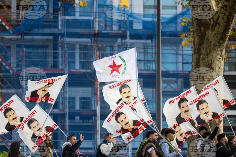 Germany Kurdish Protest
