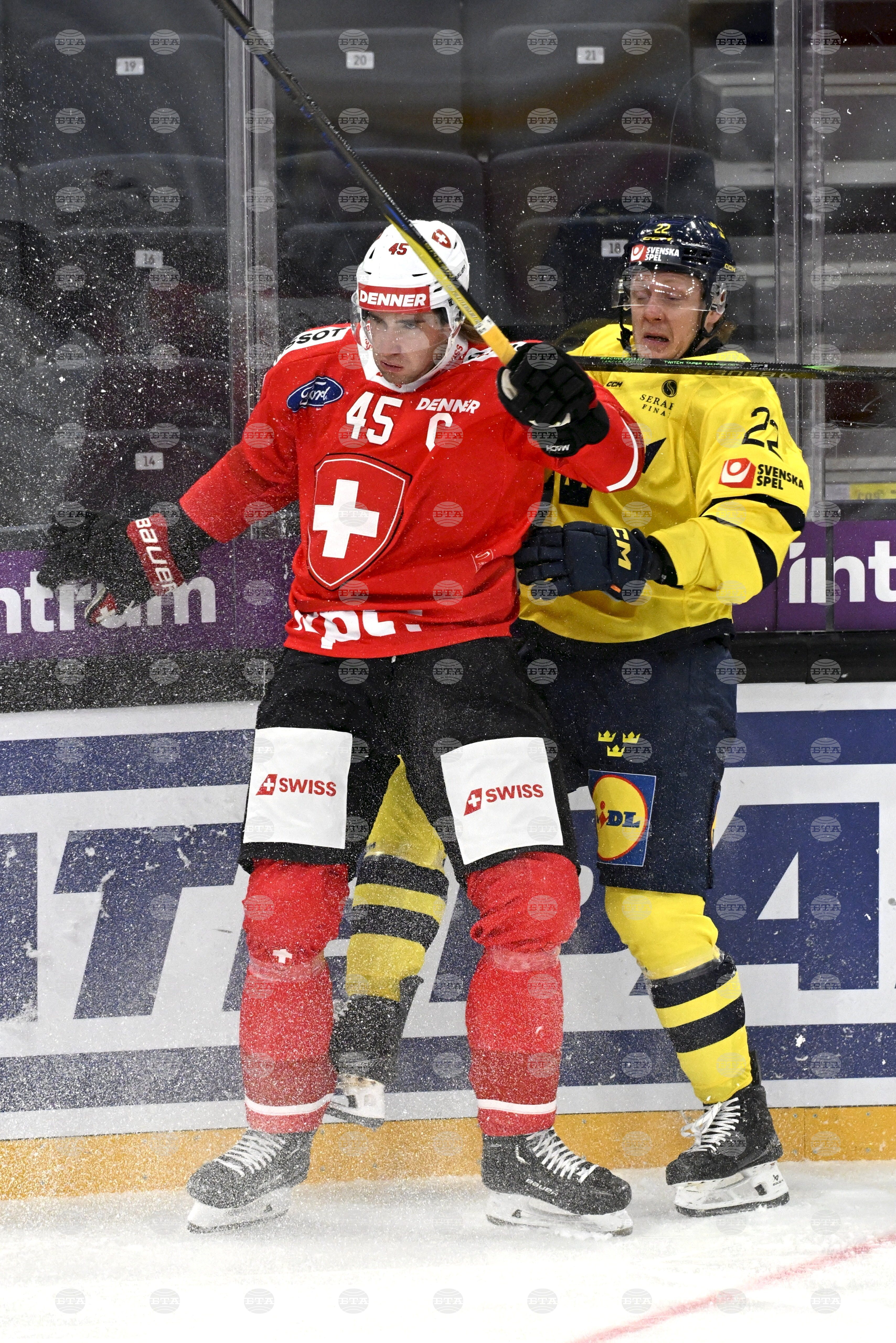 Euro Hockey Tour Sweden Switzerland