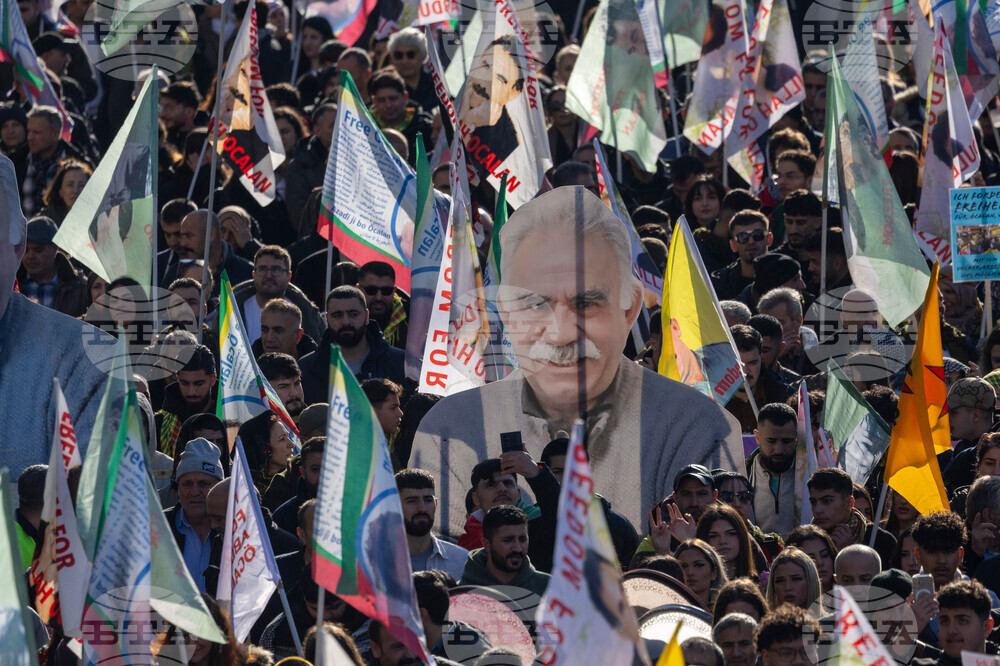 Germany Kurdish Protest