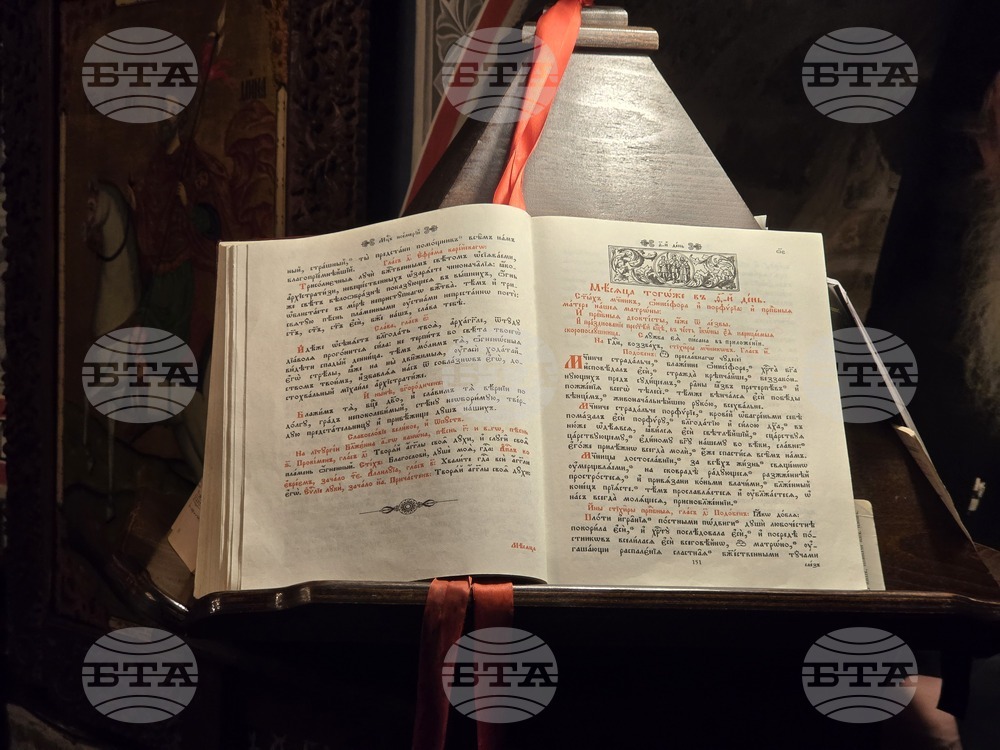 Чекотински манастир - празник - света литургия