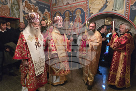 Чекотински манастир - празник - света литургия