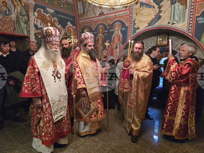 Чекотински манастир - празник - света литургия