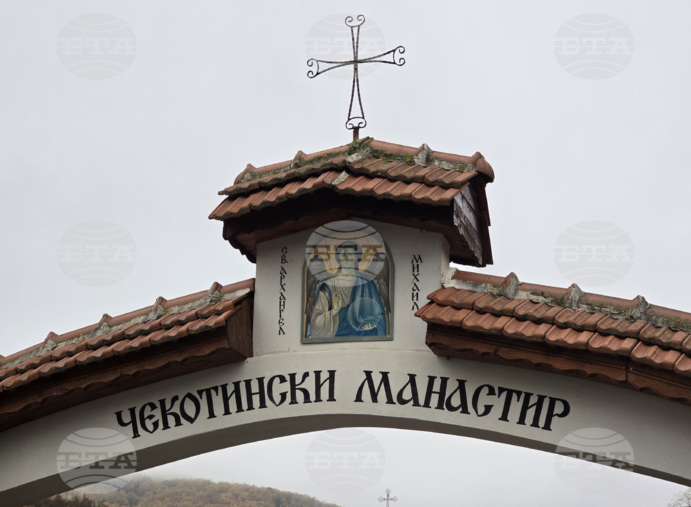 Чекотински манастир - празник - света литургия