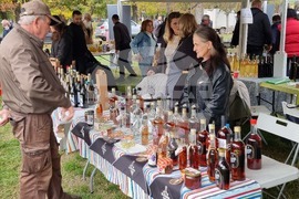 Северна Македония - Скопие - панаир - храни и напитки