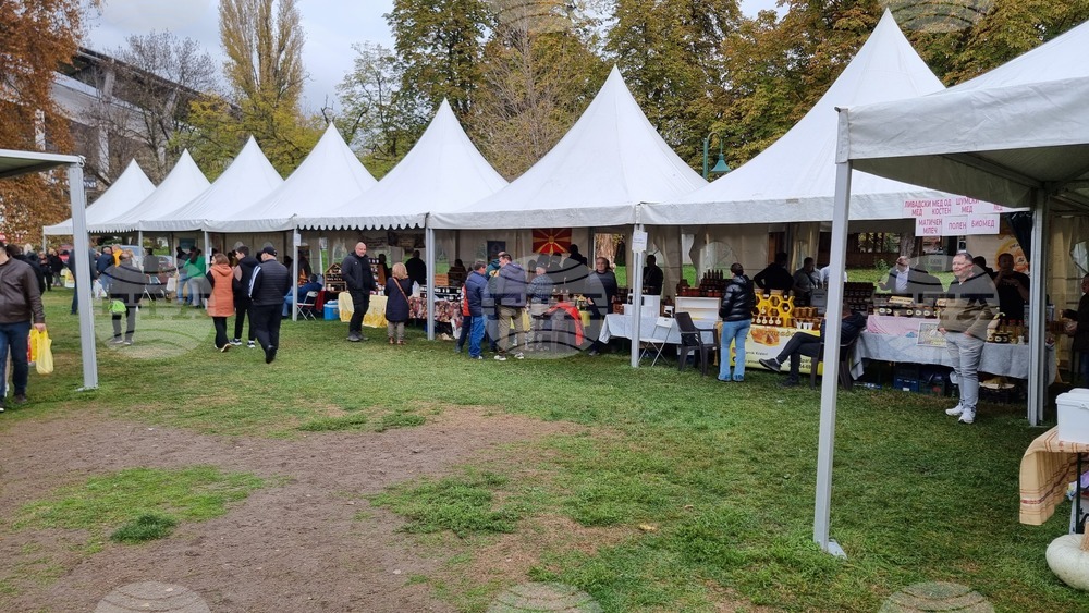 Северна Македония - Скопие - панаир - храни и напитки