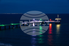 Бургас - мост - цветовете на трибагреника