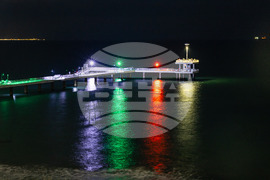 Бургас - мост - цветовете на трибагреника