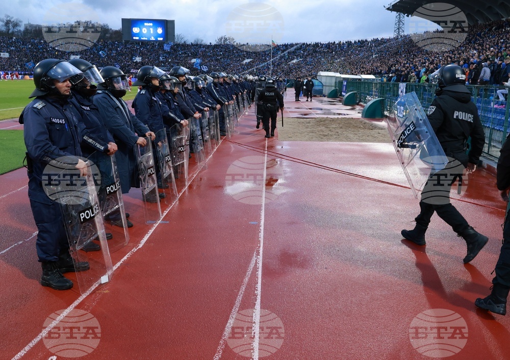 Футбол - Левски - ЦСКА - мерки за сигурност
