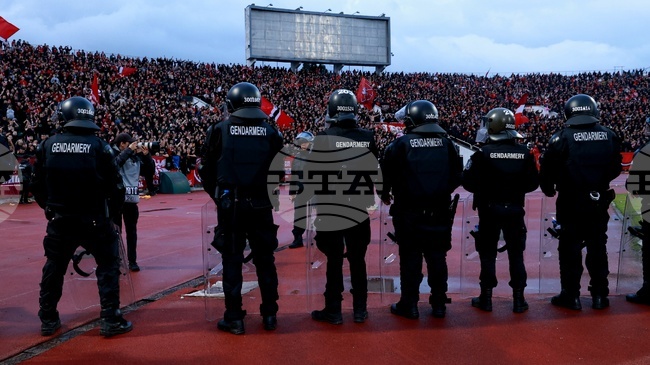 МВР обяви мерките по охрана на обществения ред във връзка с предстоящото футболно дерби между ЦСКА и "Левски"