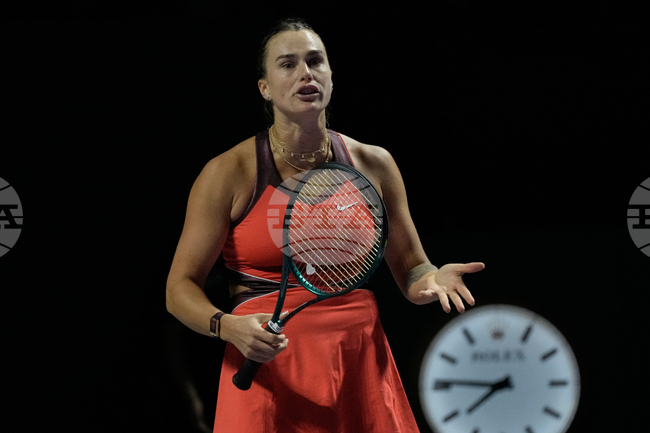 Водачката в световната ранглиста по тенис Арина Сабаленка планира да пропусне някои турнири и през новия сезон, за да намали риска от контузии