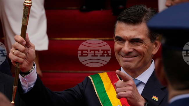 Родриго Пас положи клетва като президент на Боливия и обеща "капитализъм за всички"