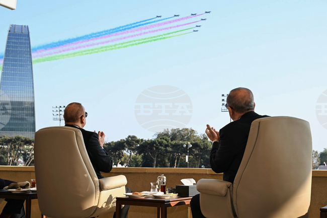 APTOPIX Azerbaijan Anniversary