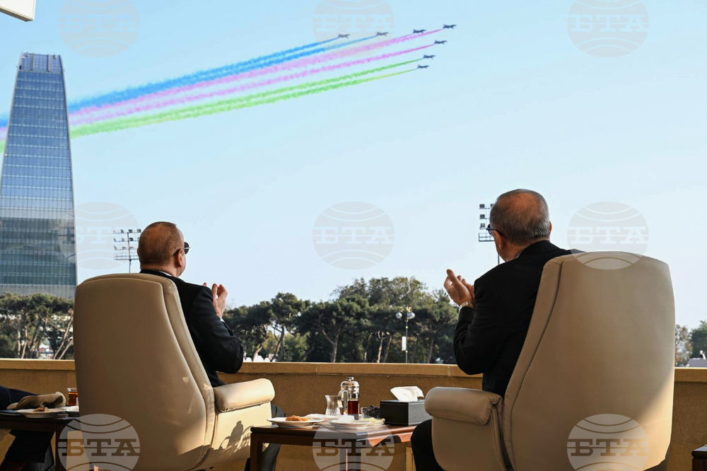 APTOPIX Azerbaijan Anniversary