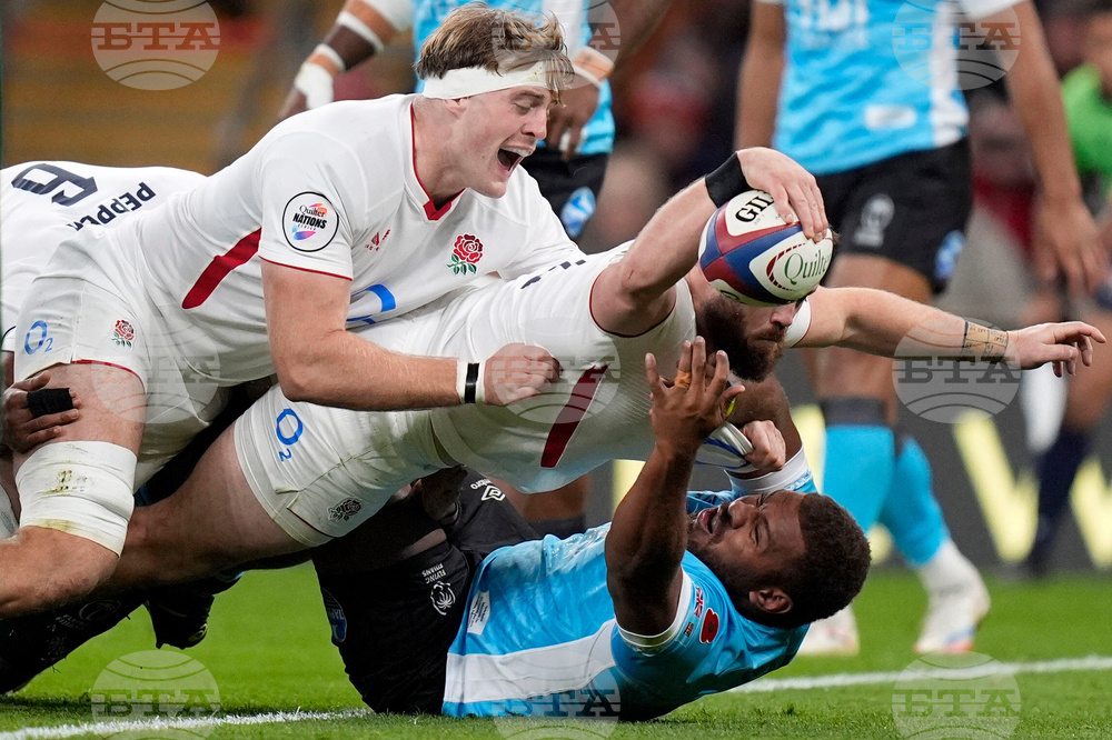Britain Rugby England Fiji