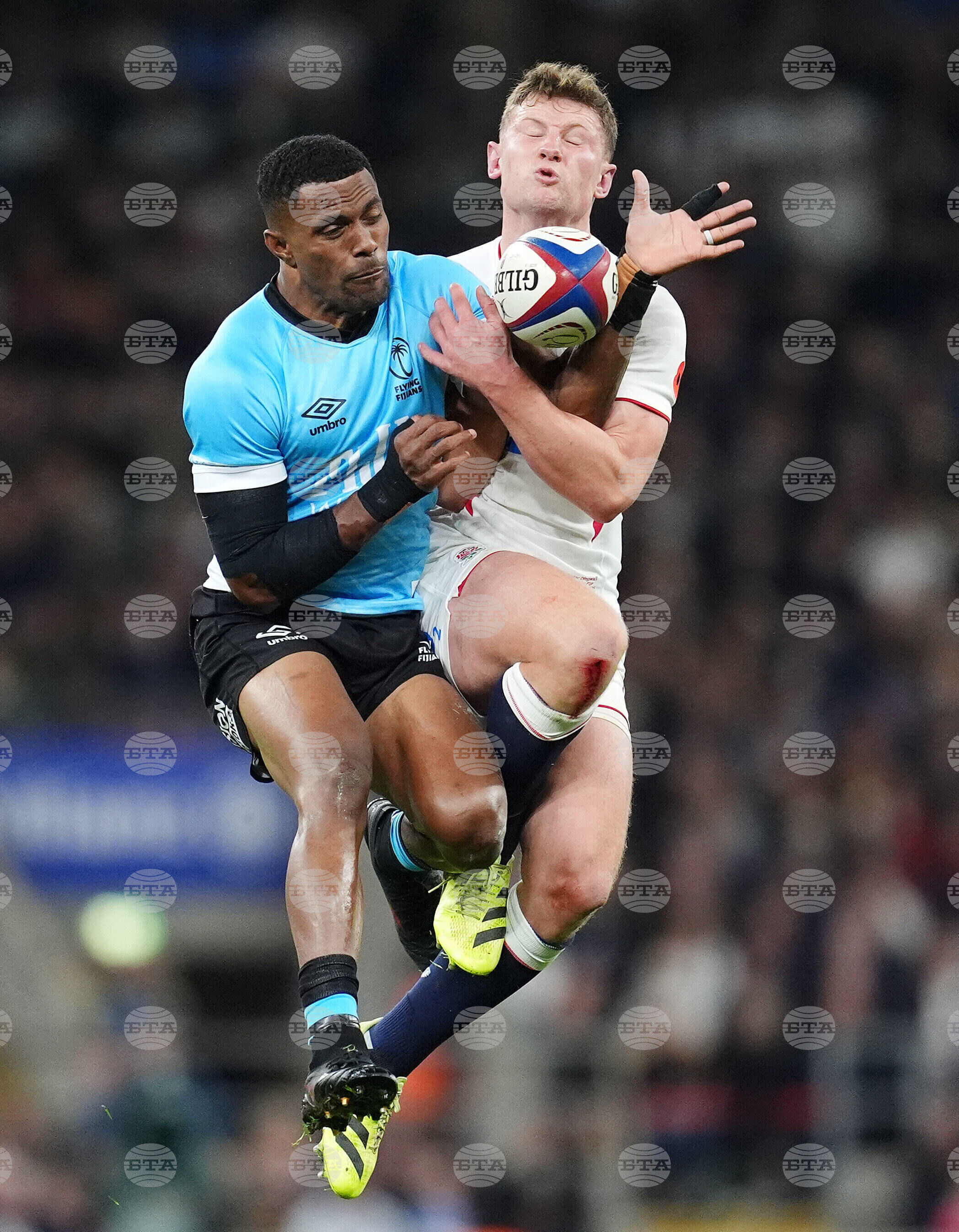 Britain Rugby England Fiji