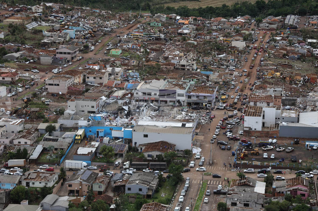 Brazil Extreme Weather Tornado