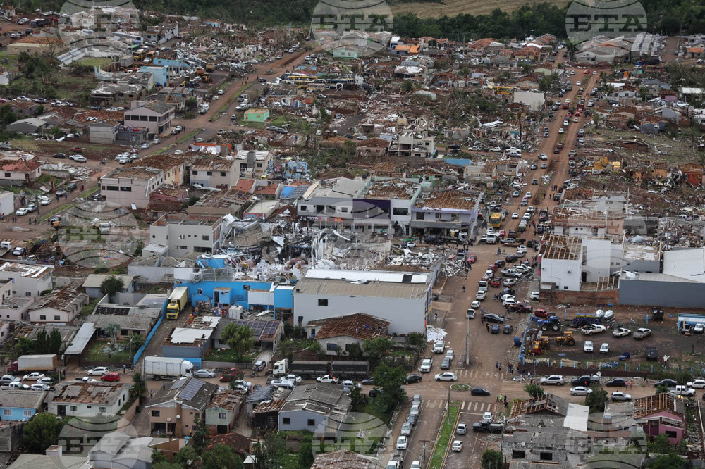 Brazil Extreme Weather Tornado