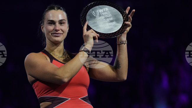 .Арина Сабаленка постави рекорд в женския тенис по приходи от наградни фондове за един сезон