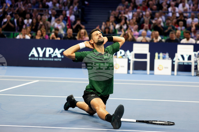 APTOPIX Greece Tennis ATP