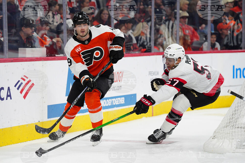 Senators Flyers Hockey