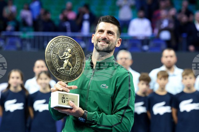 Новак Джокович завоюва 101-а титла в кариерата си след триумф на турнира по тенис в Атина