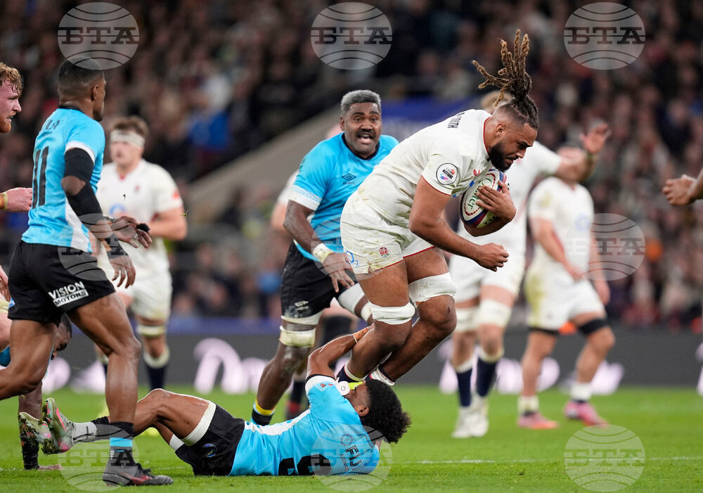 Britain Rugby England Fiji